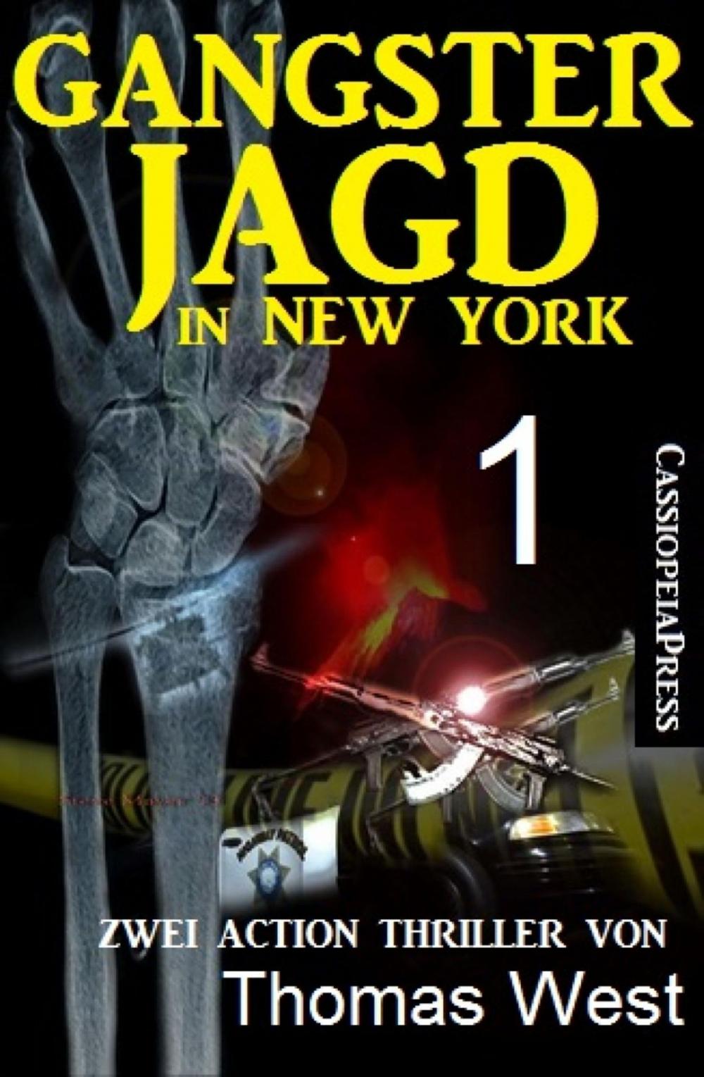 Big bigCover of Gangsterjagd in New York 1 - Zwei Action Thriller