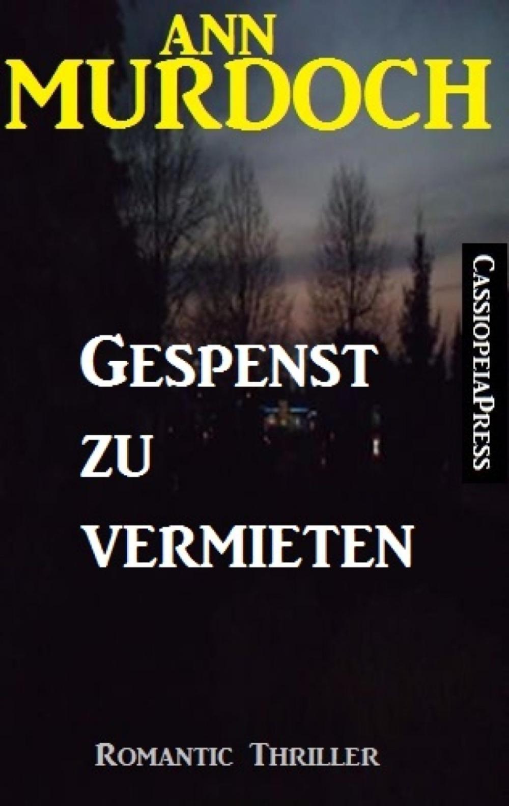 Big bigCover of Gespenst zu vermieten