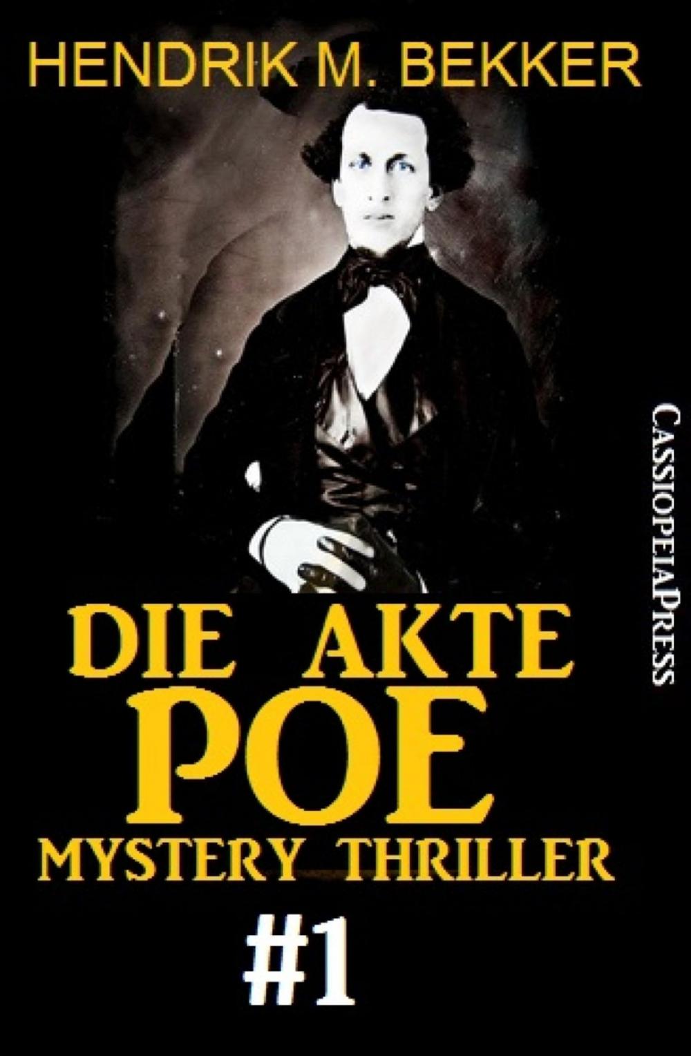 Big bigCover of Die Akte Poe #1 - Mystery Thriller