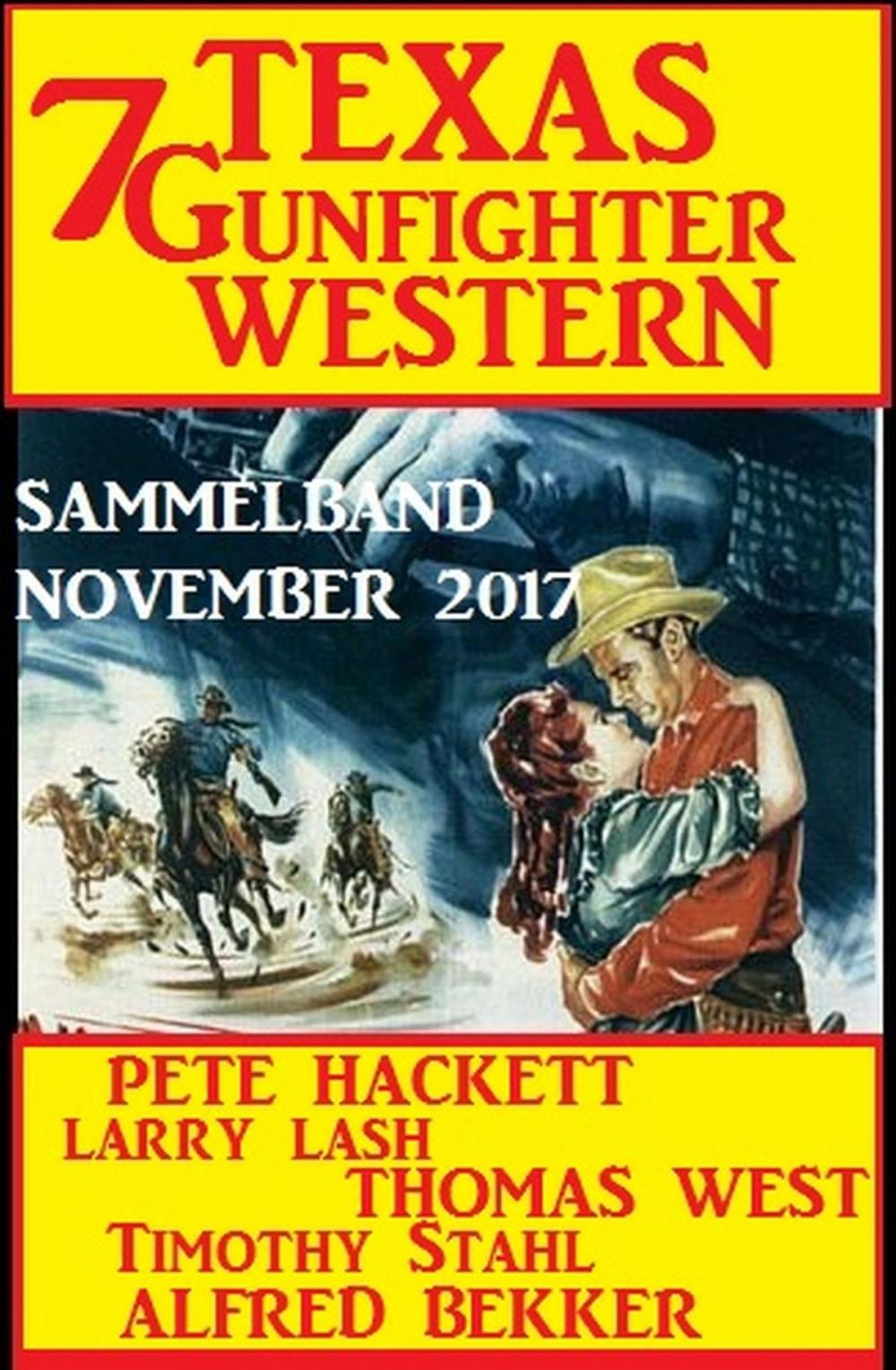 Big bigCover of Sammelband 7 Texas Gunfighter Western November 2017