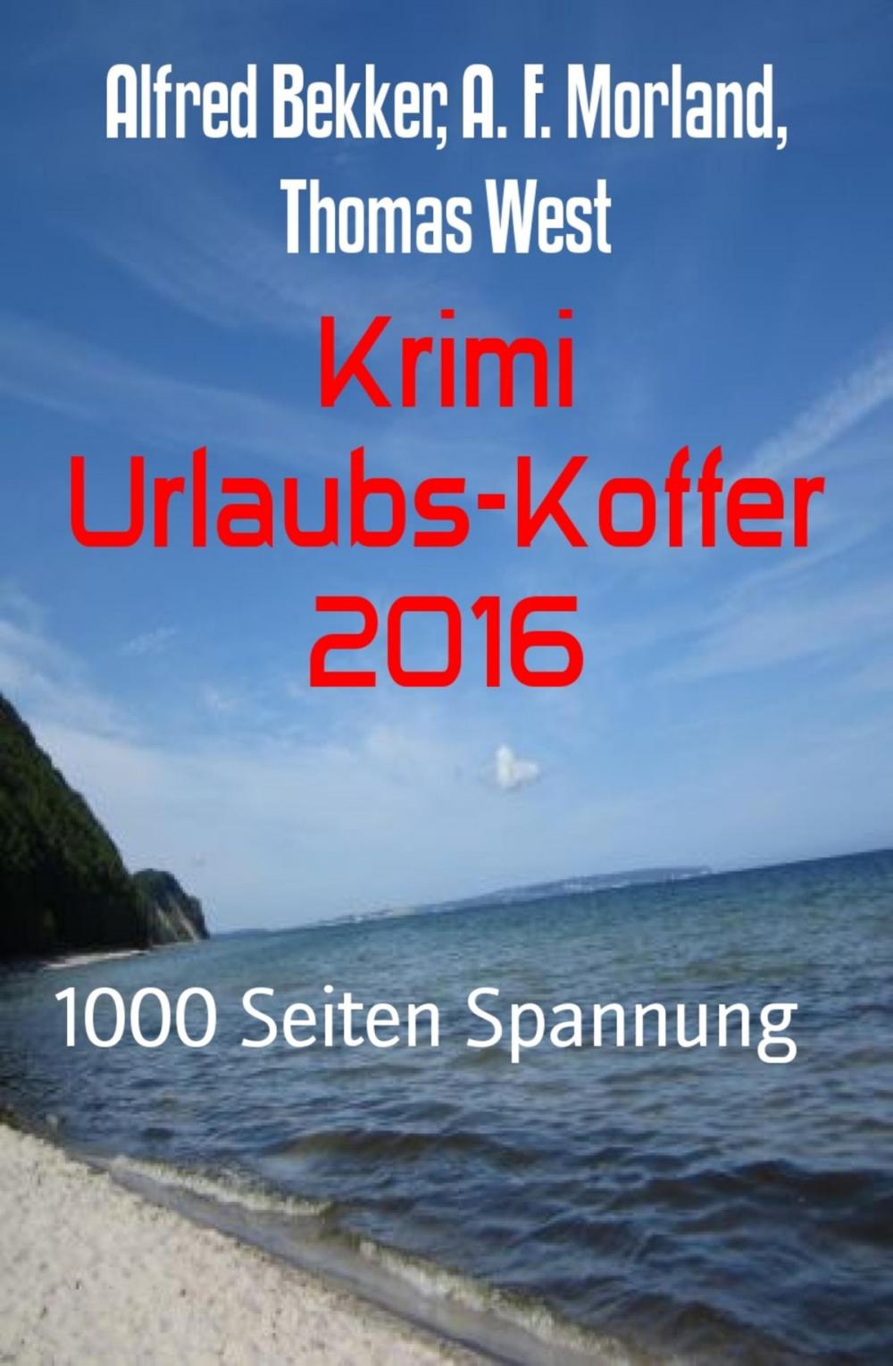 Big bigCover of Krimi Urlaubs-Koffer 2016