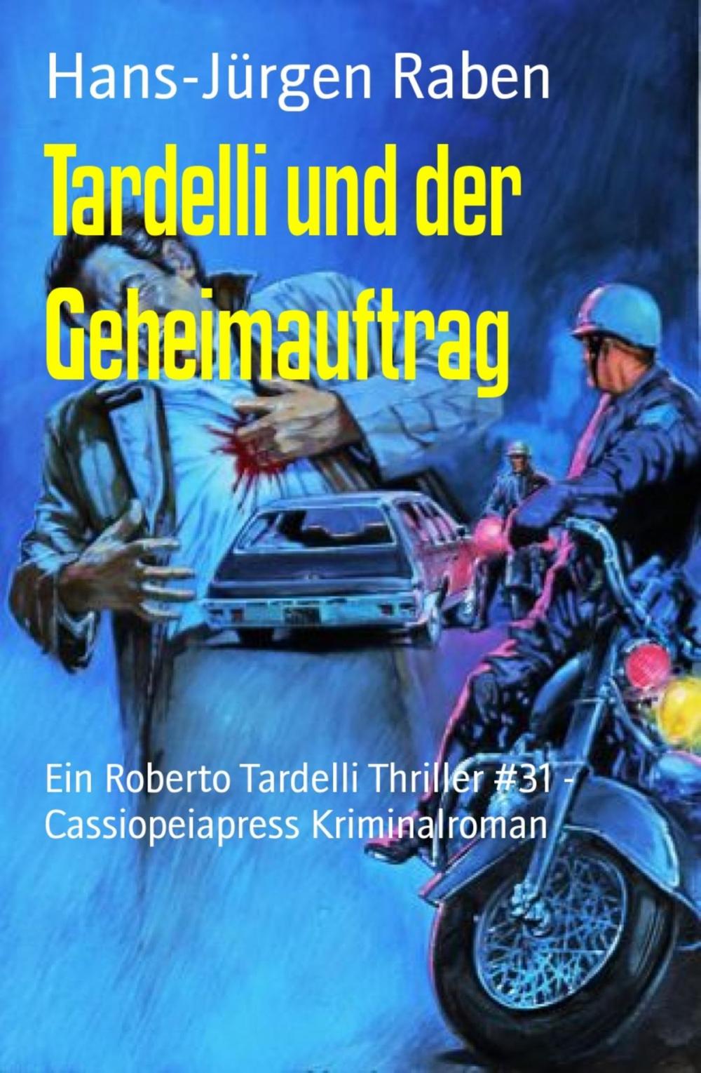 Big bigCover of Tardelli und der Geheimauftrag