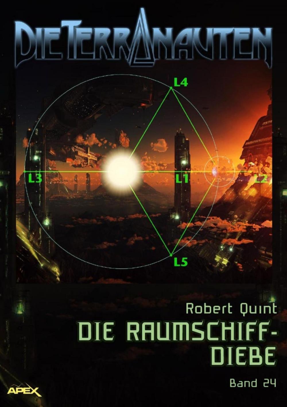 Big bigCover of DIE TERRANAUTEN, Band 24: DIE RAUMSCHIFF-DIEBE