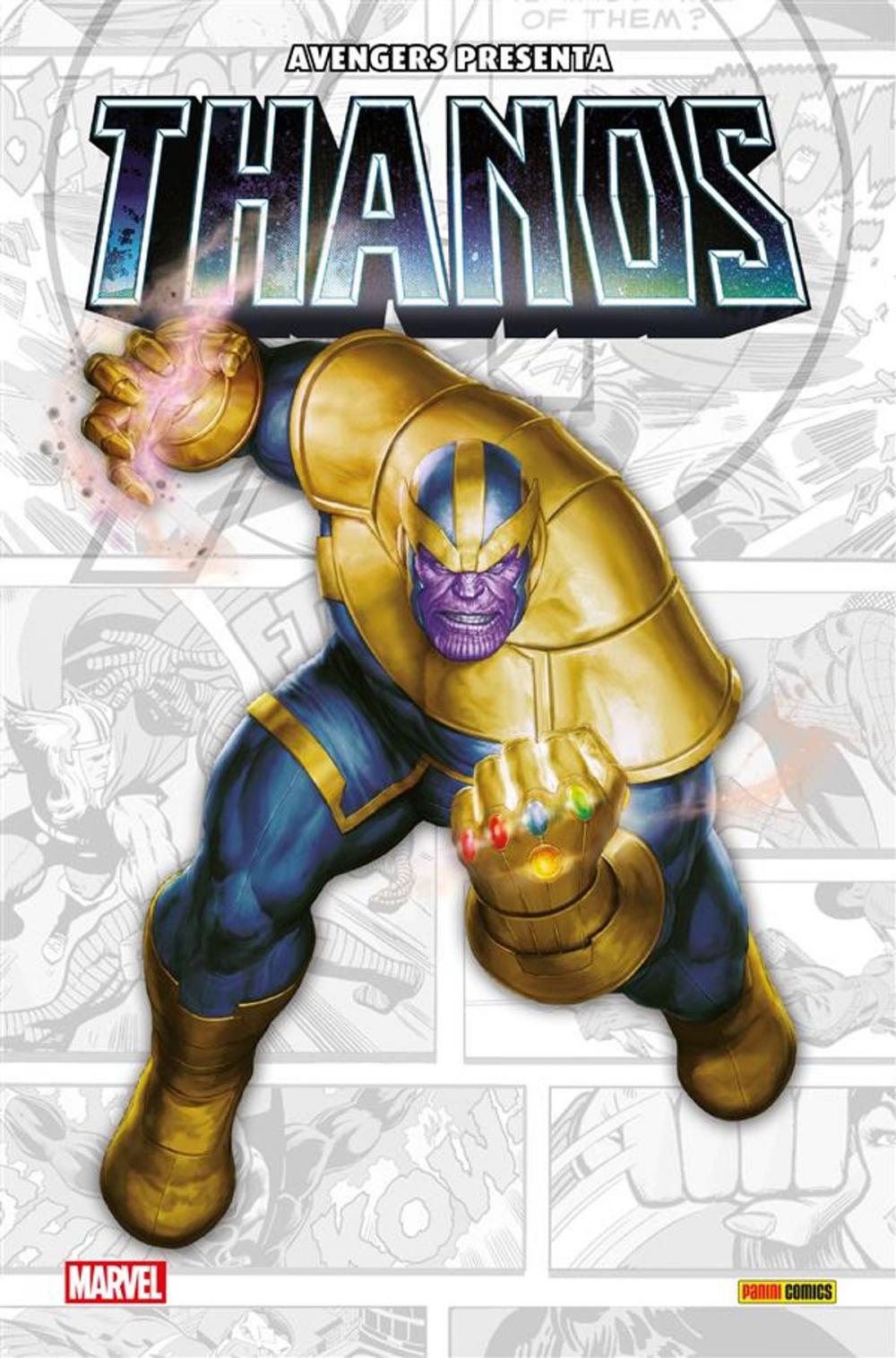 Big bigCover of Avengers Presenta: Thanos