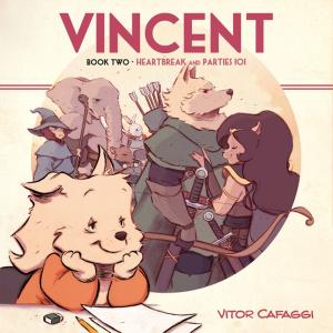 Cover of the book Vincent Book Two by Peyo, Yvan Delporte