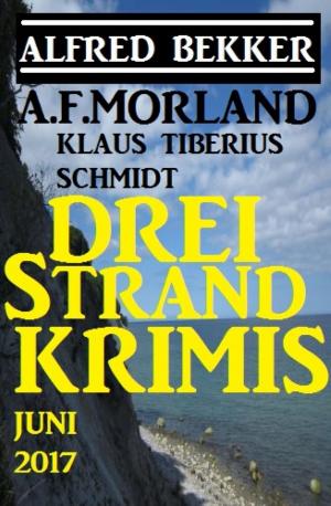 Cover of the book Drei Strand Krimis Juni 2017 by Pete Hackett
