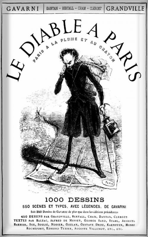 Cover of the book Le Diable à Paris by Pierre-Jules Hetzel, Paul Gavarni, Paris, 1868-1869