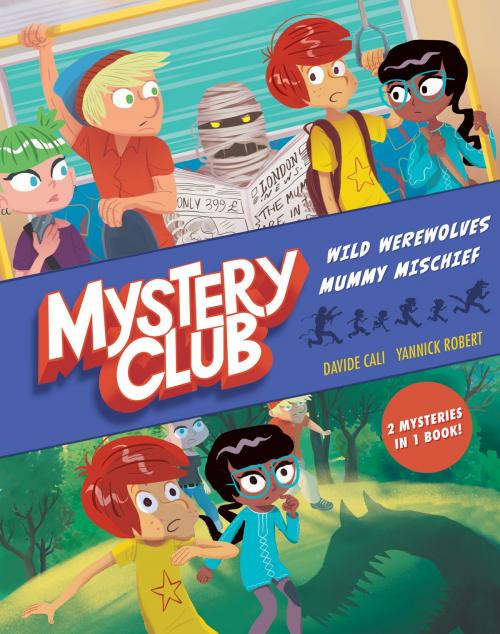 Cover of the book Mystery Club (graphic novel) by Davide Cali, Yannick Robert, HMH Books