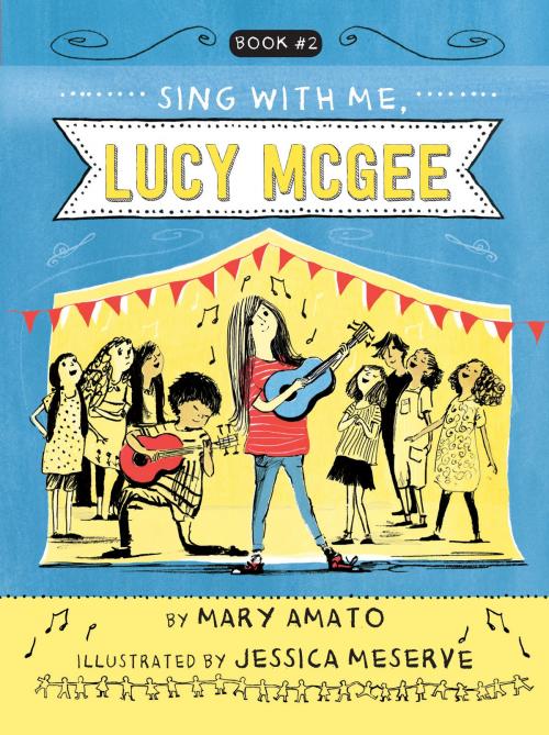 Cover of the book Sing With Me, Lucy McGee by Mary Amato, Holiday House