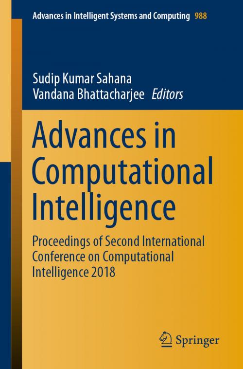 Cover of the book Advances in Computational Intelligence by , Springer Singapore