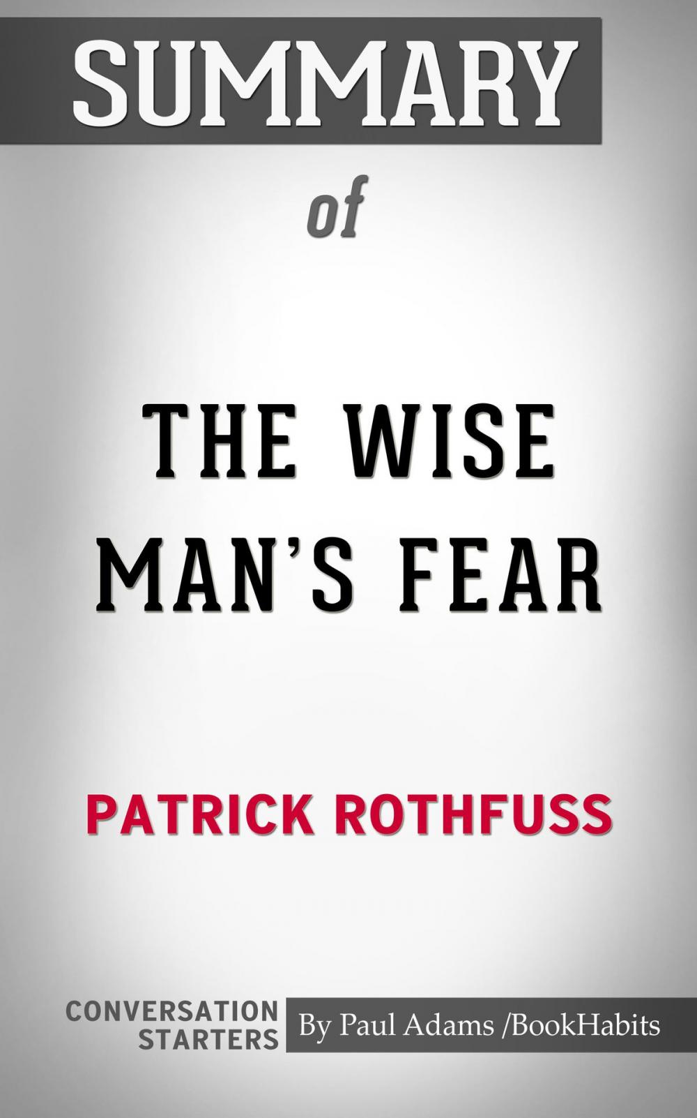 Big bigCover of Summary of The Wise Man's Fear