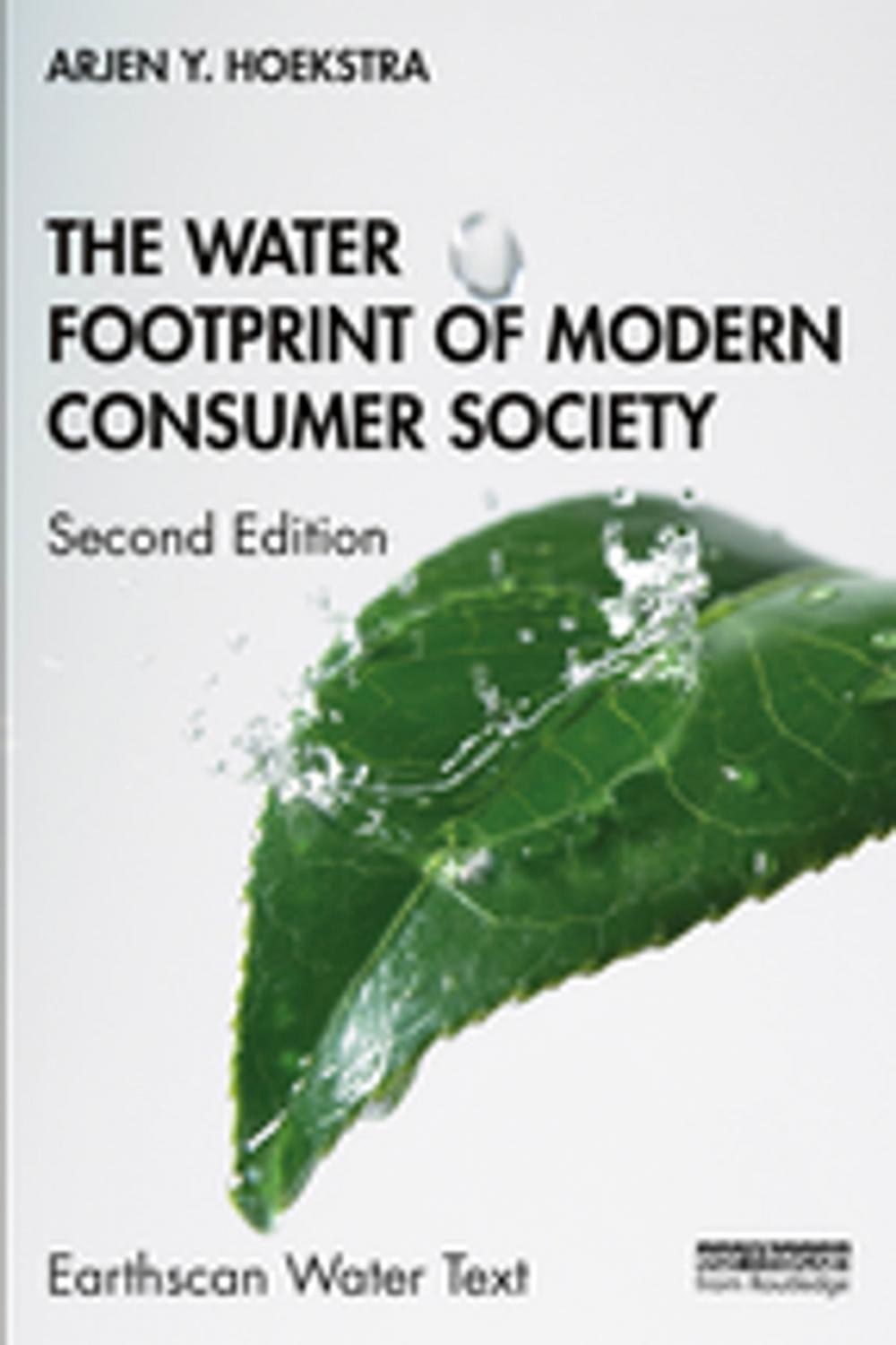 Big bigCover of The Water Footprint of Modern Consumer Society