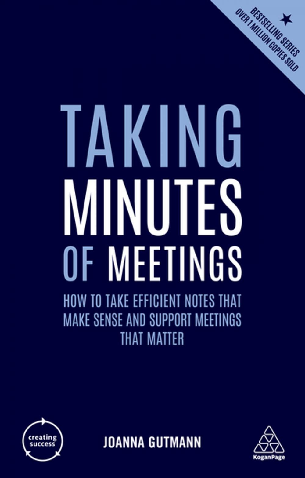 Big bigCover of Taking Minutes of Meetings