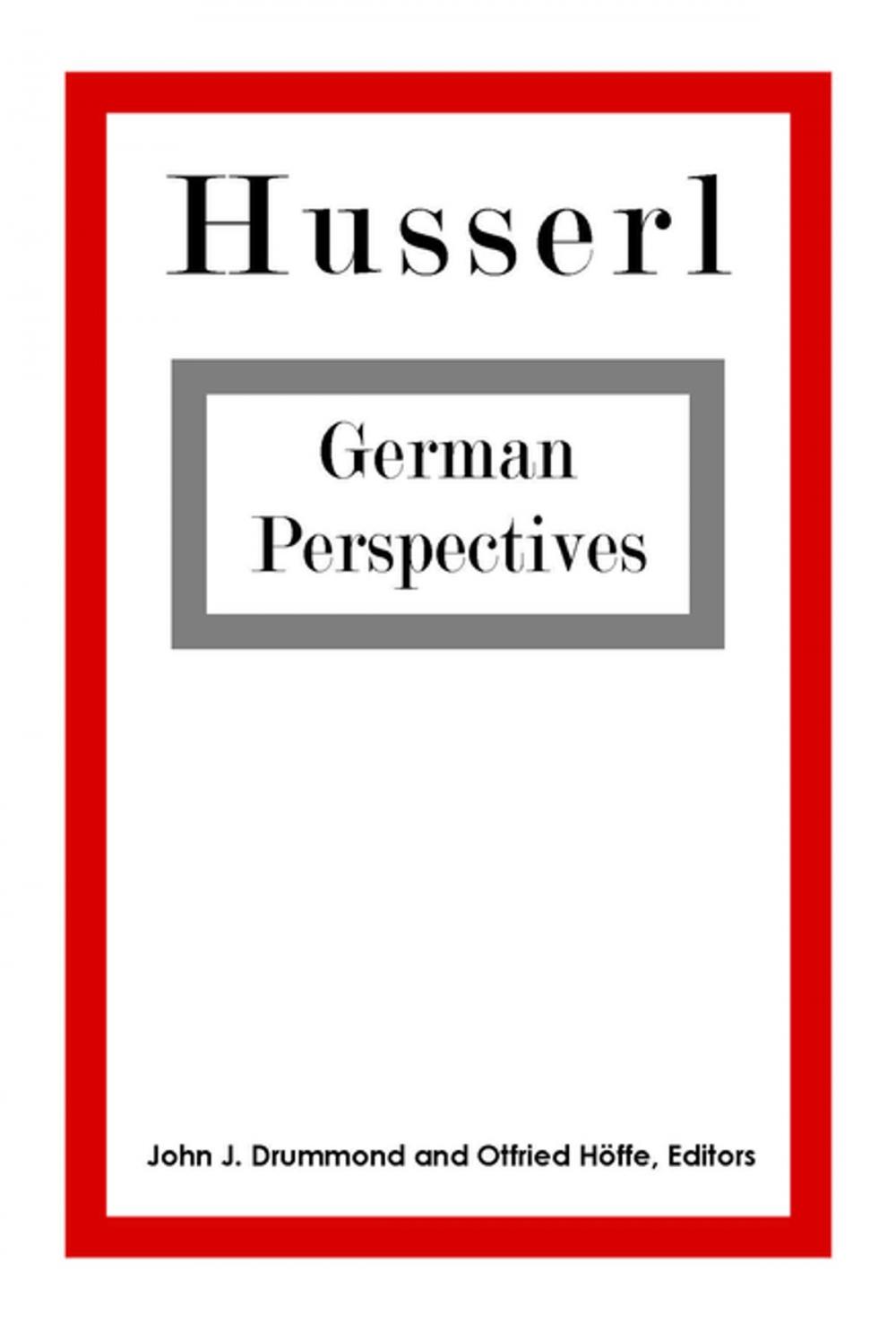 Big bigCover of Husserl