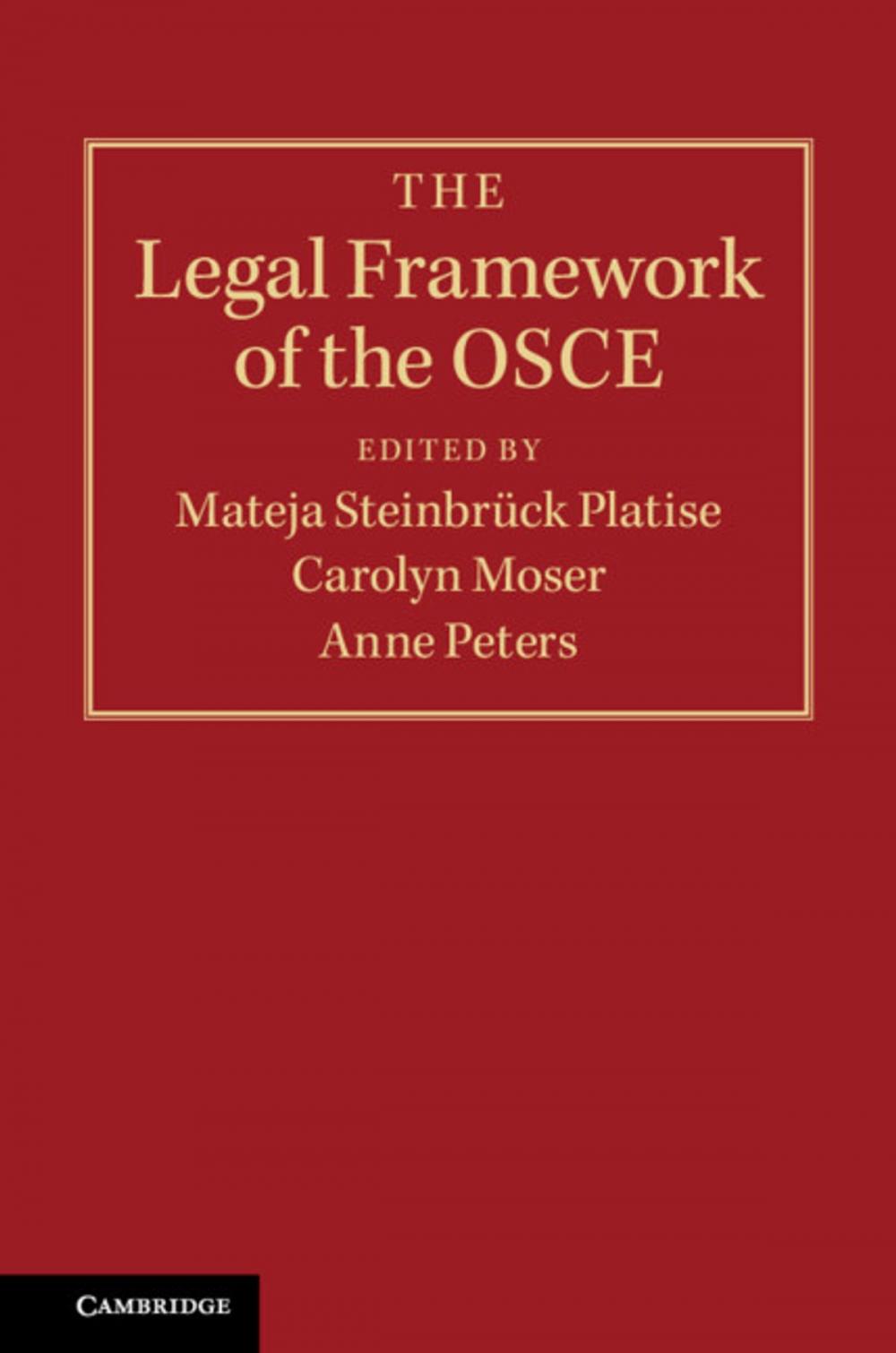 Big bigCover of The Legal Framework of the OSCE