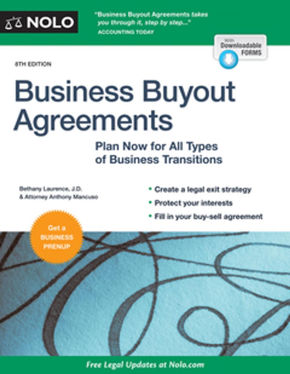 Big bigCover of Business Buyout Agreements