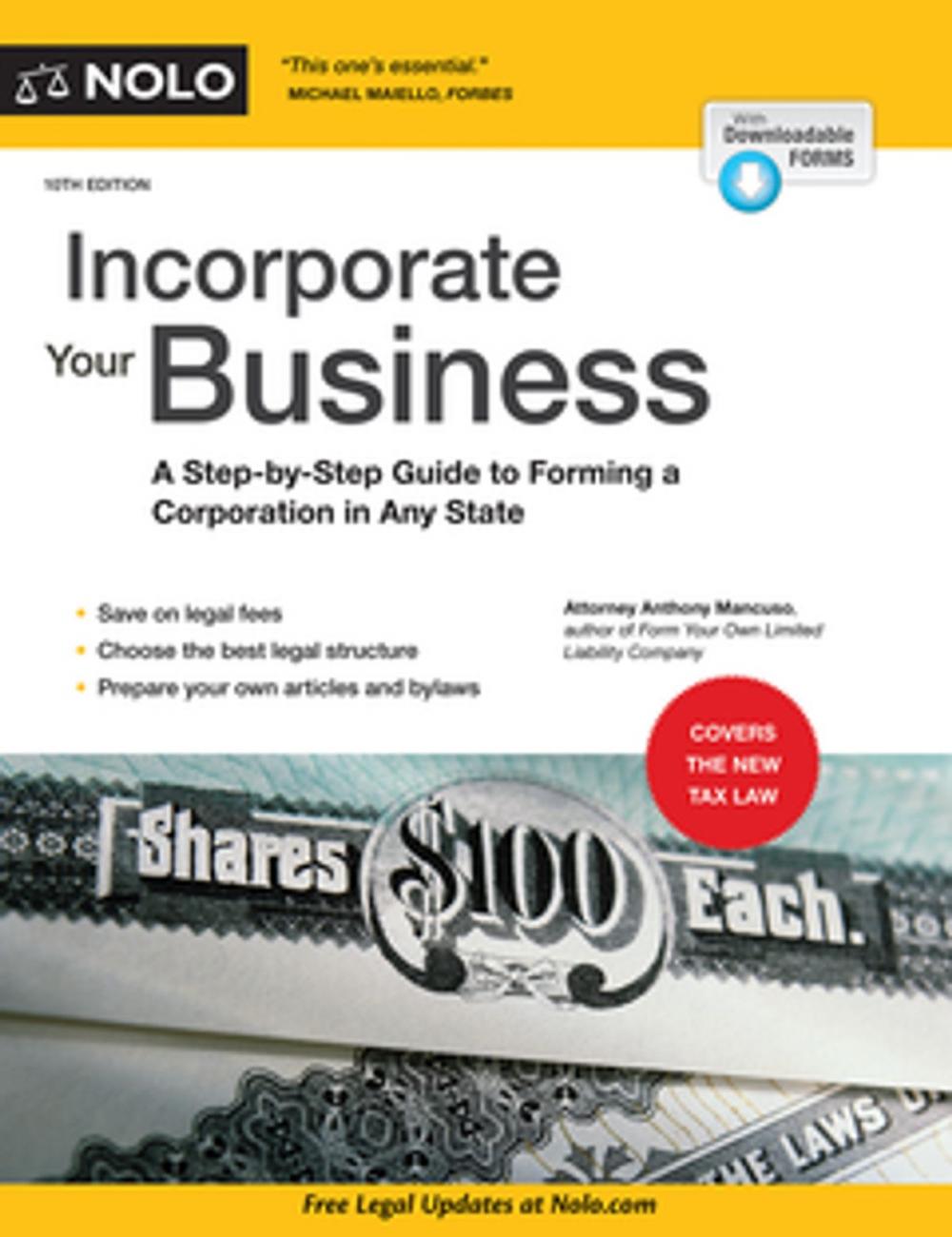 Big bigCover of Incorporate Your Business