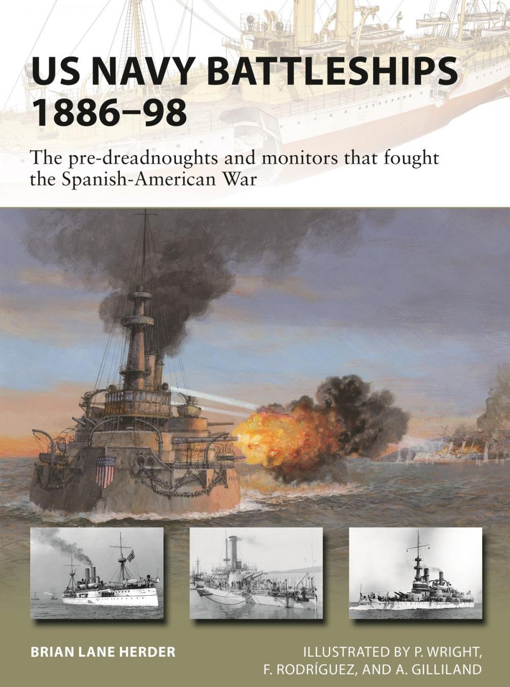 Big bigCover of US Navy Battleships 1886–98