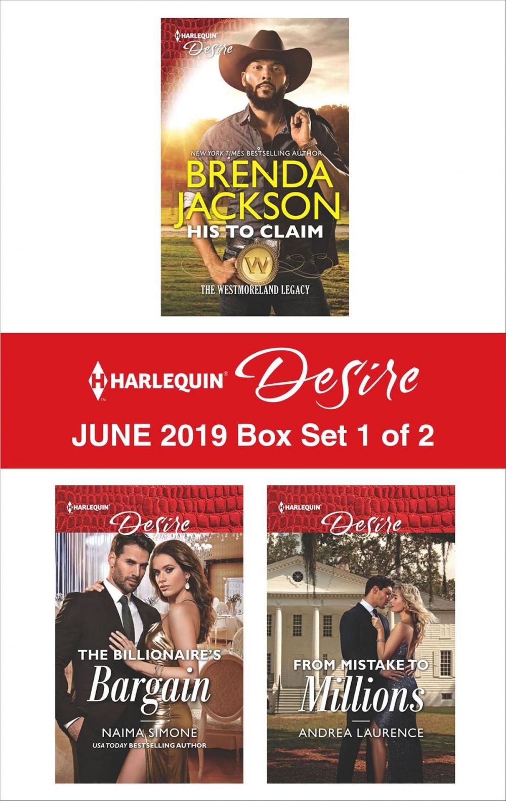 Big bigCover of Harlequin Desire June 2019 - Box Set 1 of 2