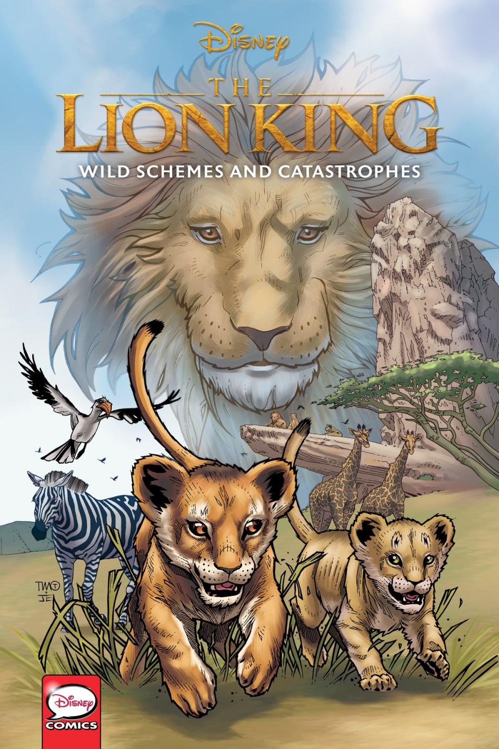 Big bigCover of Disney The Lion King: Wild Schemes and Catastrophes (Graphic Novel)