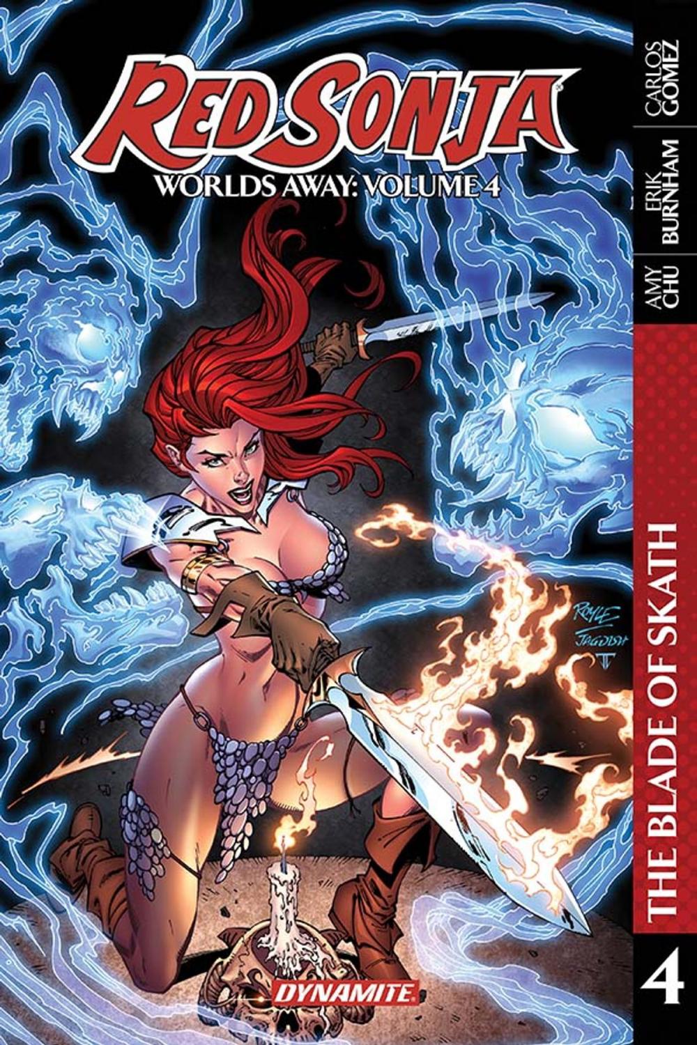 Big bigCover of Red Sonja: Worlds Away Vol 4