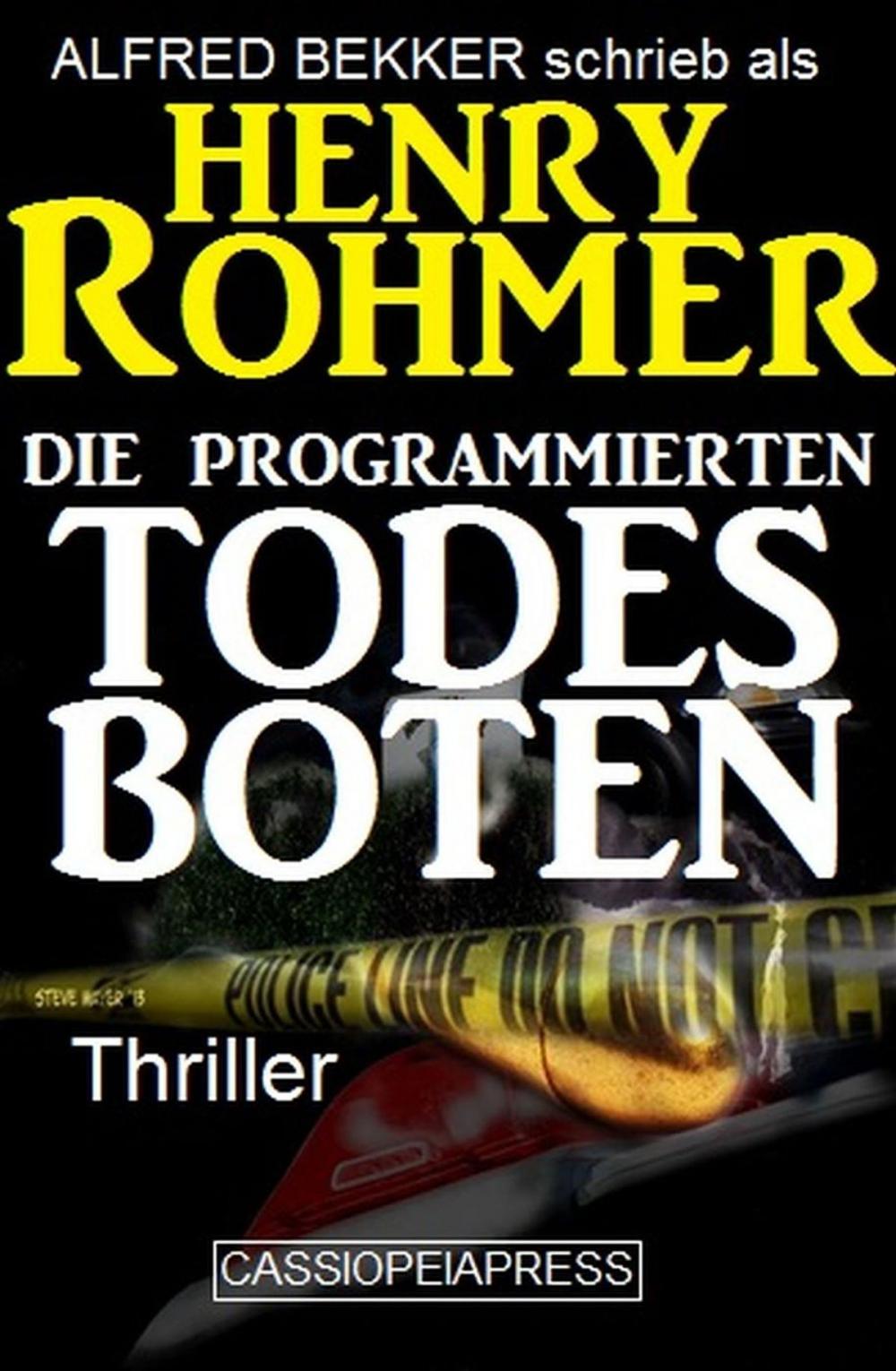 Big bigCover of Die programmierten Todesboten