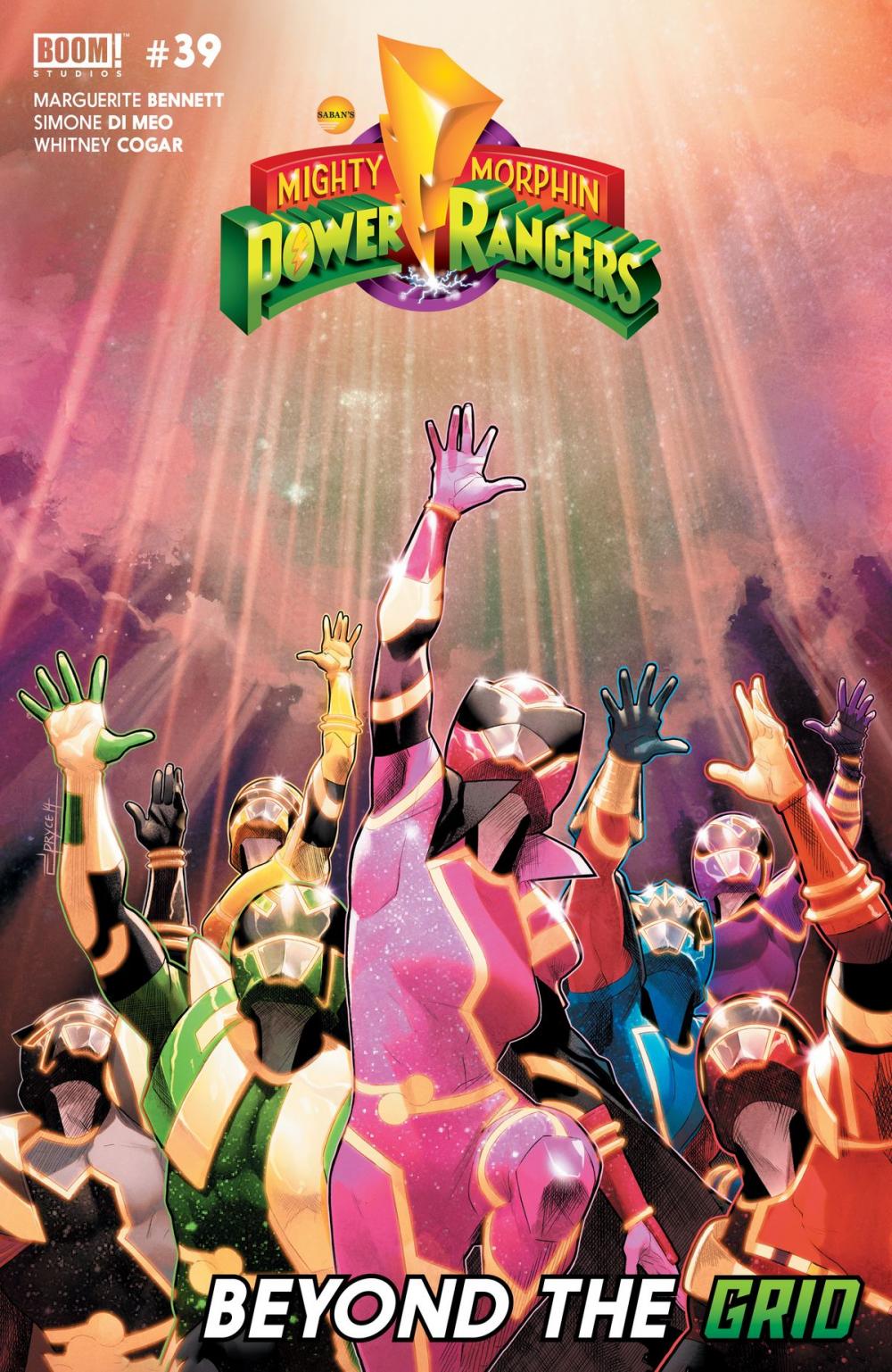 Big bigCover of Mighty Morphin Power Rangers #39