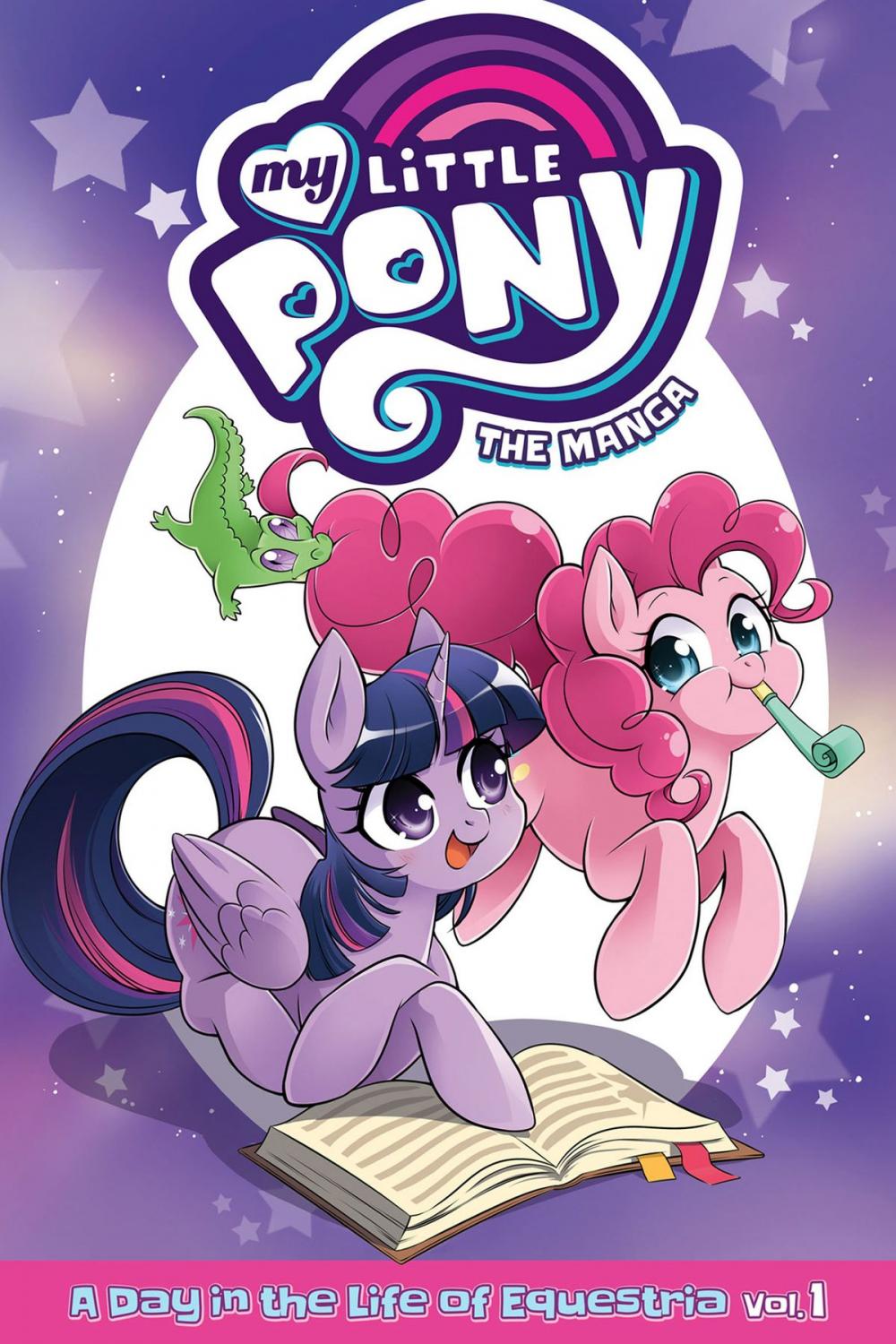 Big bigCover of My Little Pony: The Manga A Day in the Life of Equestria Vol. 1