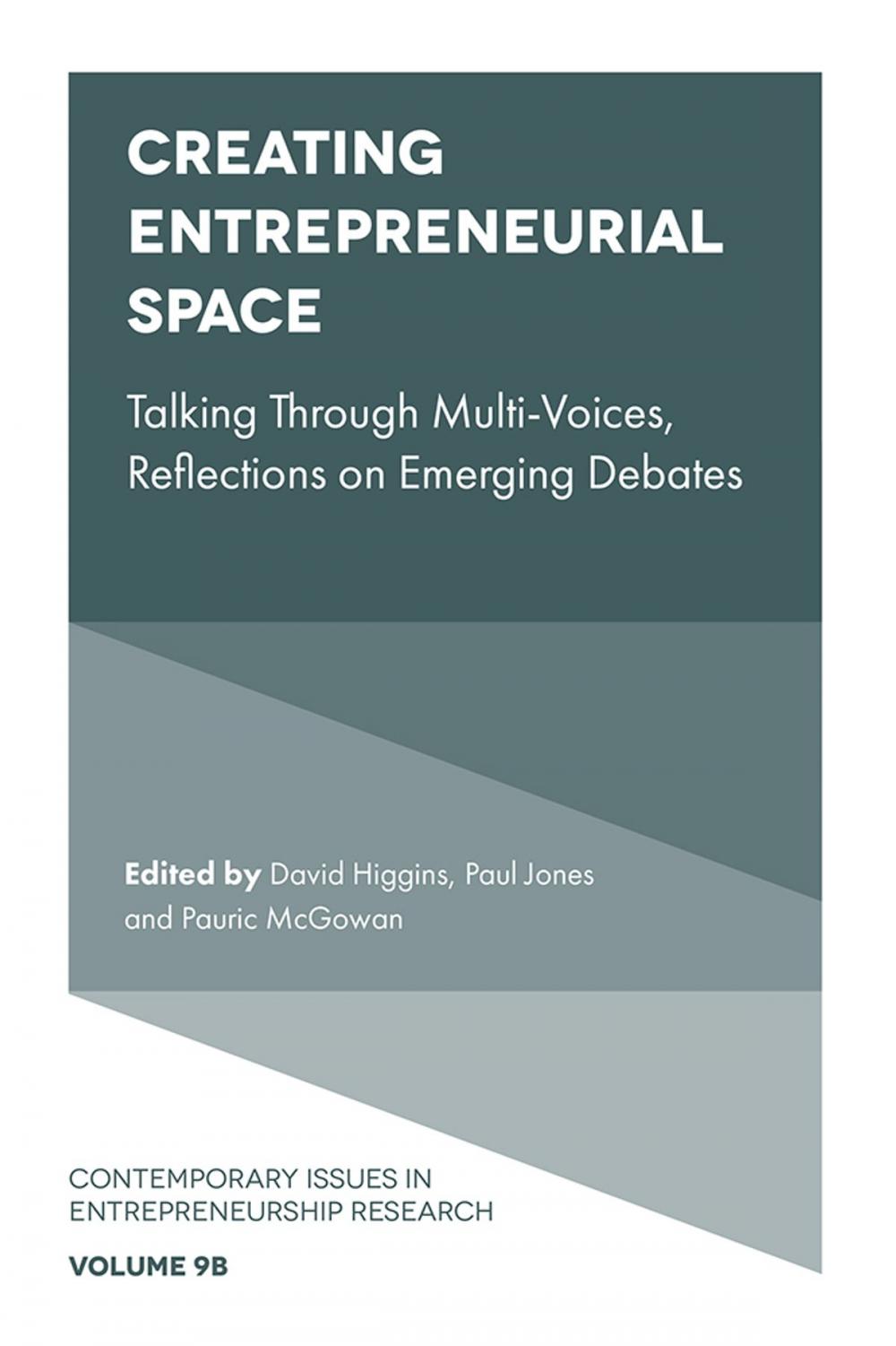 Big bigCover of Creating Entrepreneurial Space