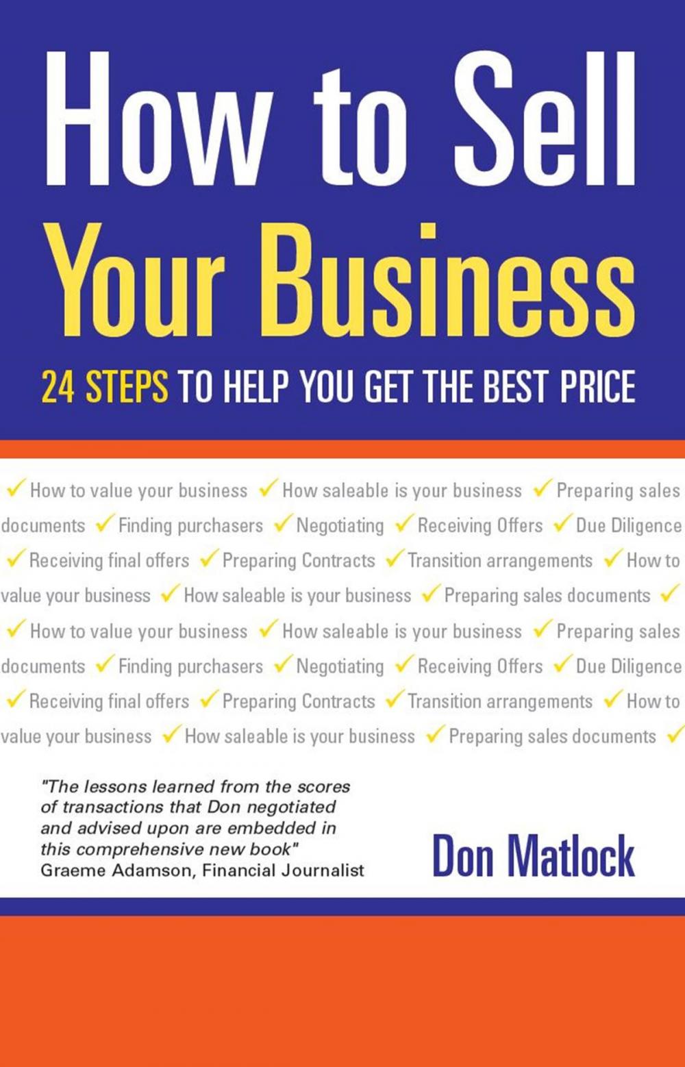 Big bigCover of How to Sell Your Business