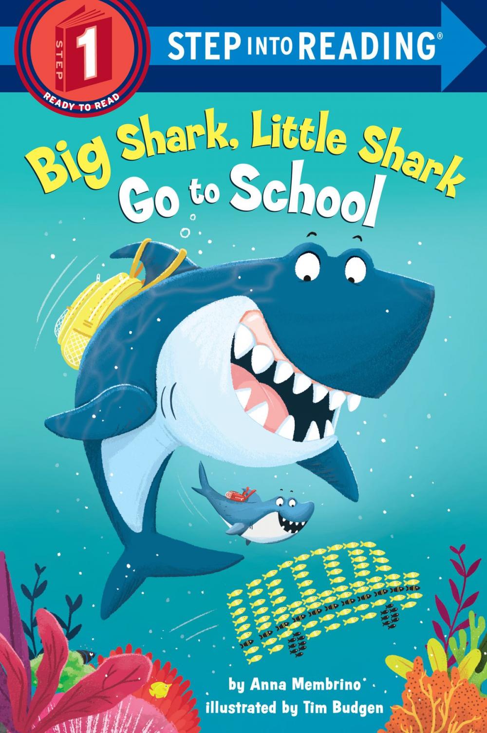 Big bigCover of Big Shark, Little Shark Go to School