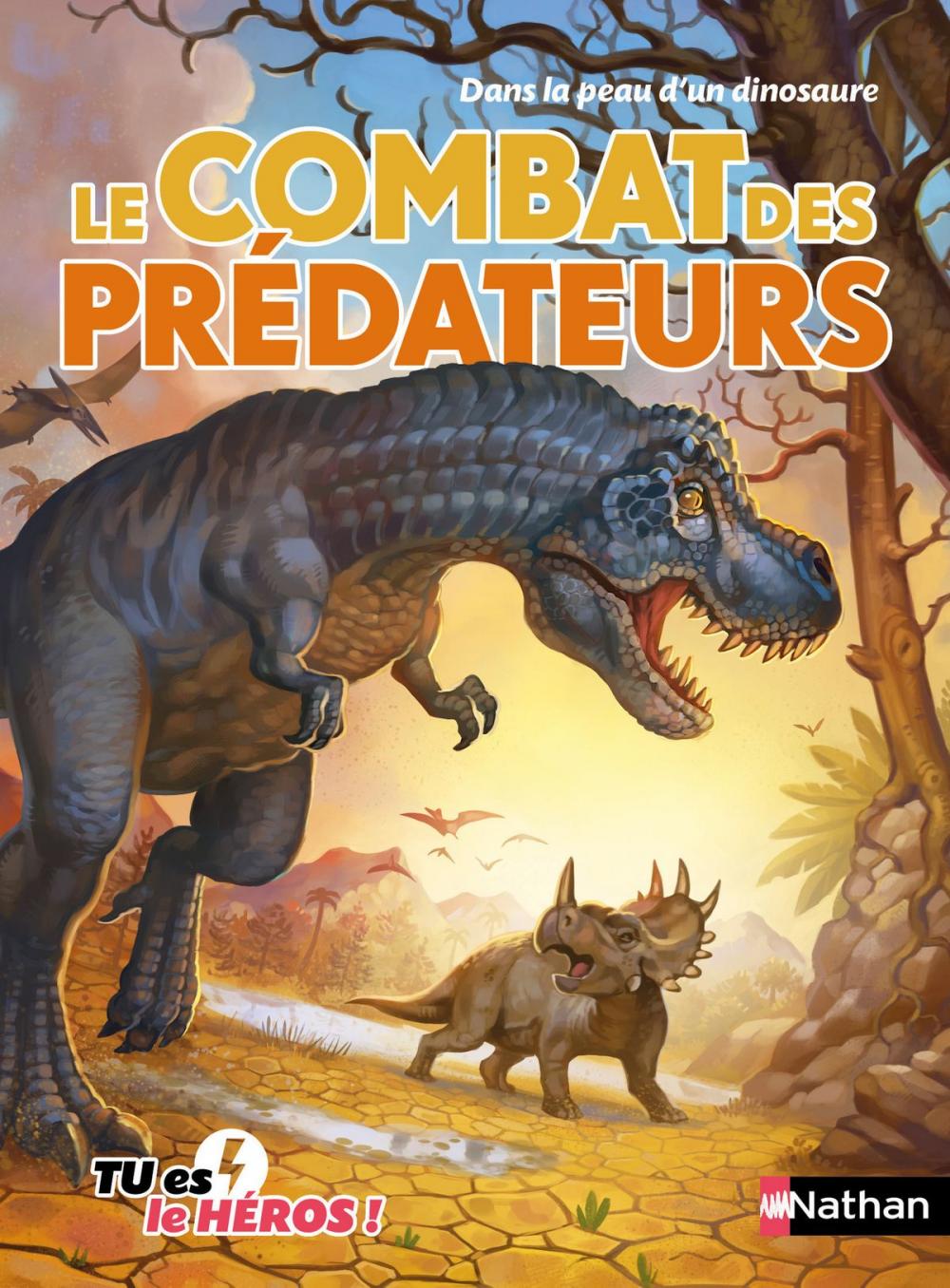 Big bigCover of Le combat des prédateurs - Livre dont tu es le héros - Dès 8 ans