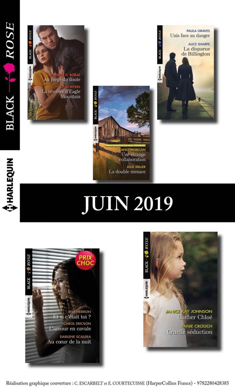 Big bigCover of 11 romans Black Rose (n°537 à 540 - Juin 2019)