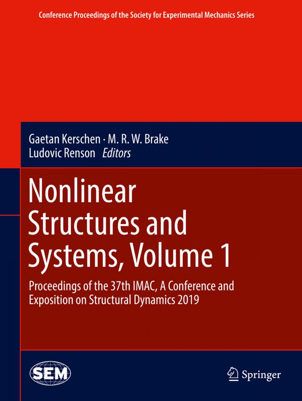 Big bigCover of Nonlinear Structures and Systems, Volume 1