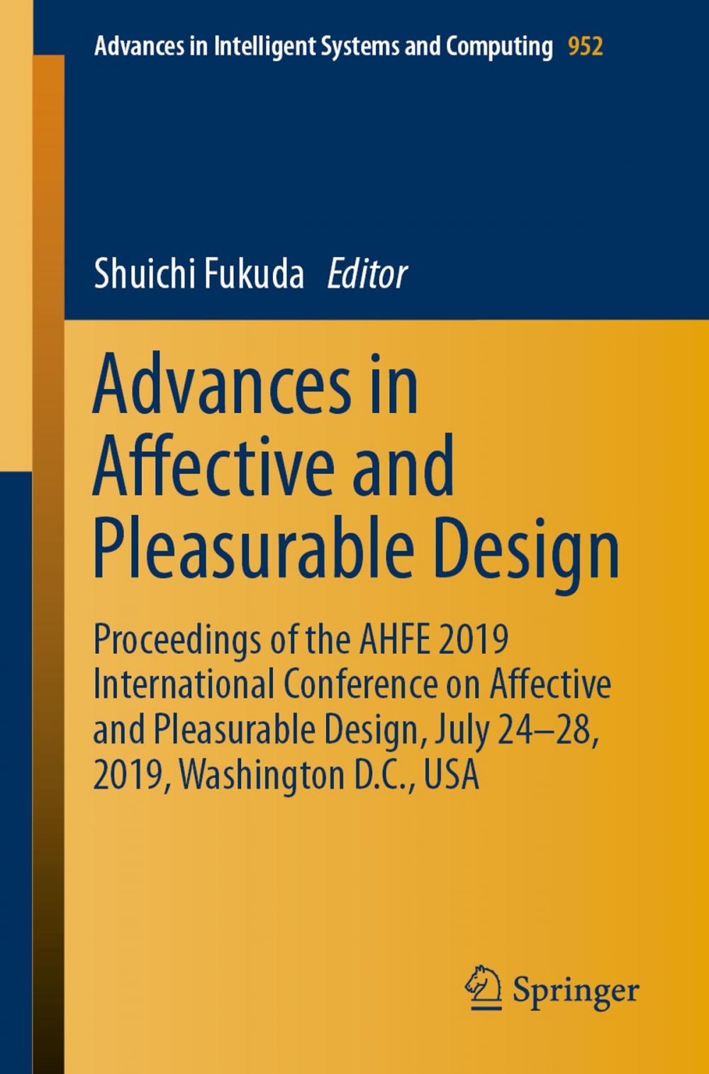 Big bigCover of Advances in Affective and Pleasurable Design