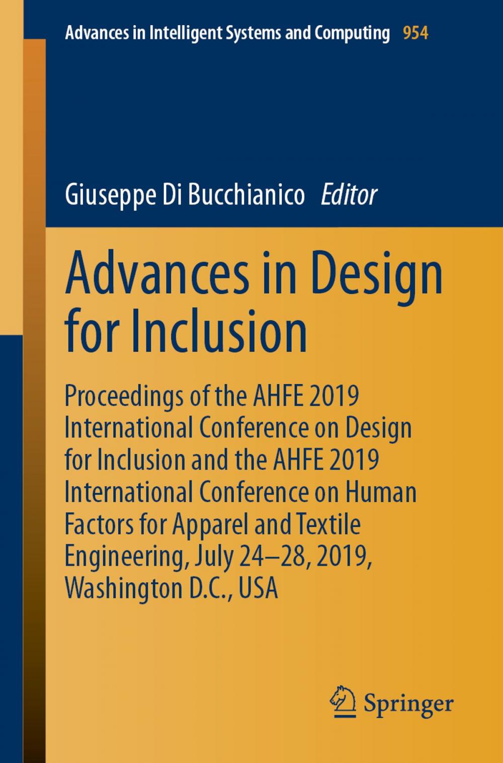 Big bigCover of Advances in Design for Inclusion