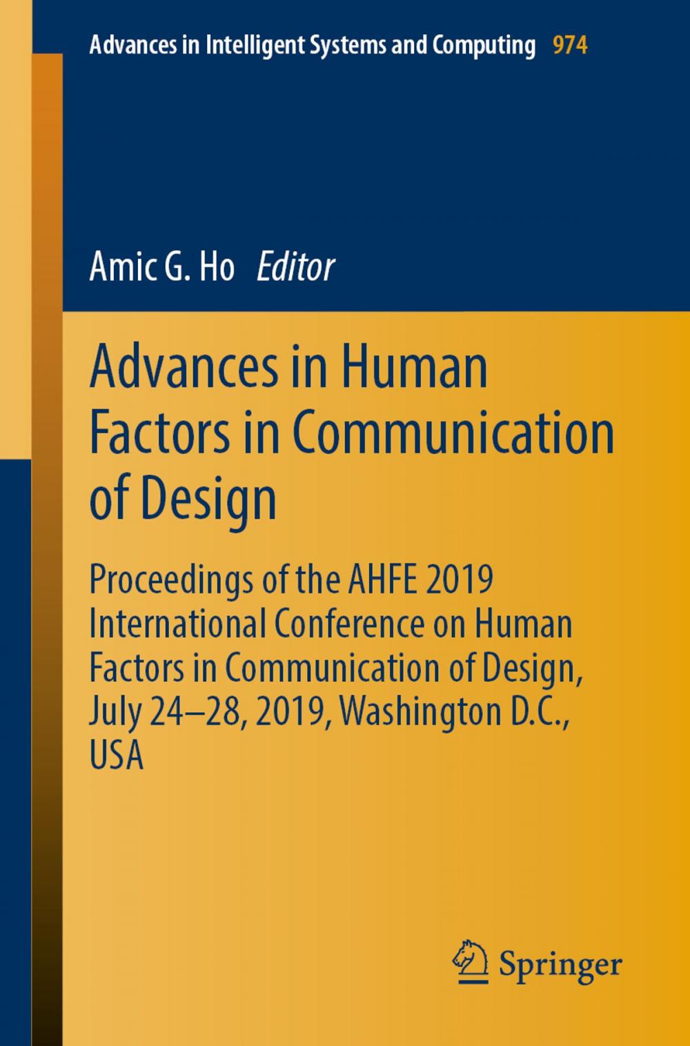 Big bigCover of Advances in Human Factors in Communication of Design