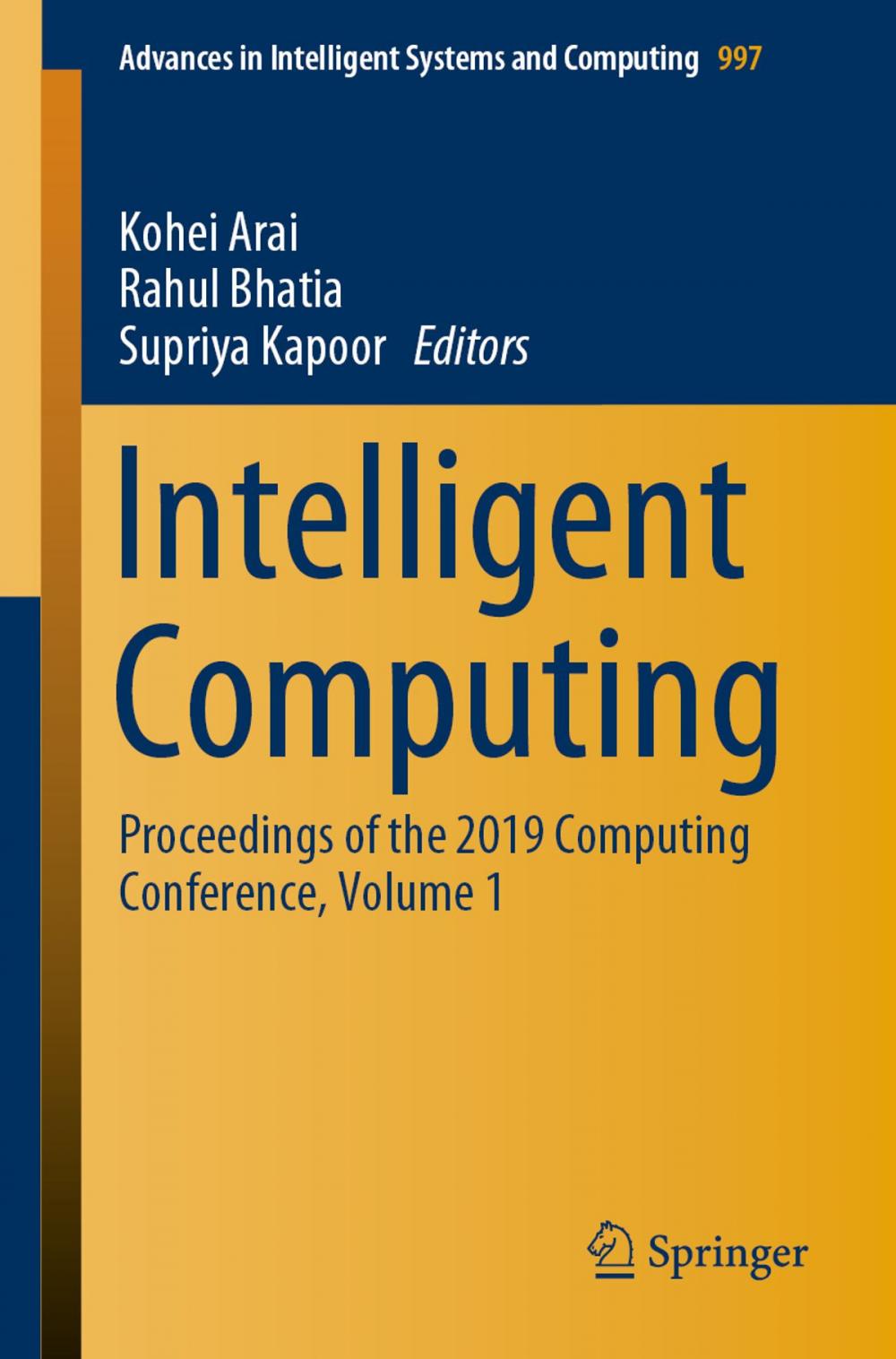 Big bigCover of Intelligent Computing