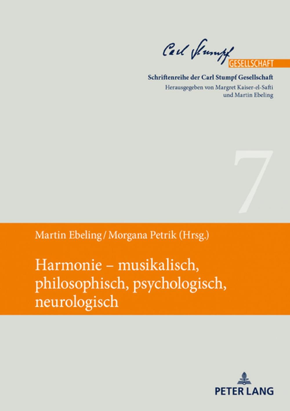 Big bigCover of Harmonie musikalisch, philosophisch, psychologisch, neurologisch