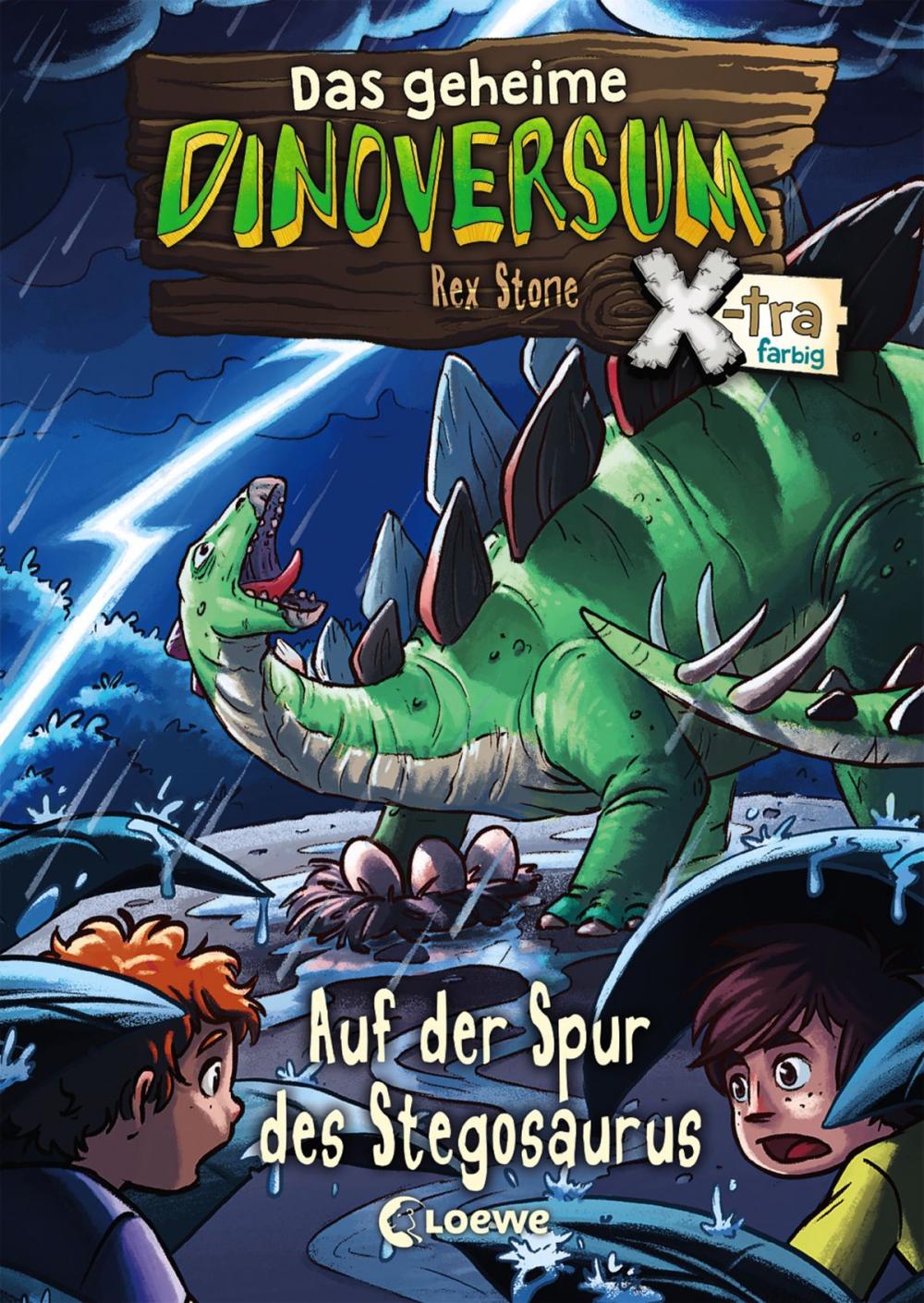 Big bigCover of Das geheime Dinoversum Xtra 7 - Auf der Spur des Stegosaurus