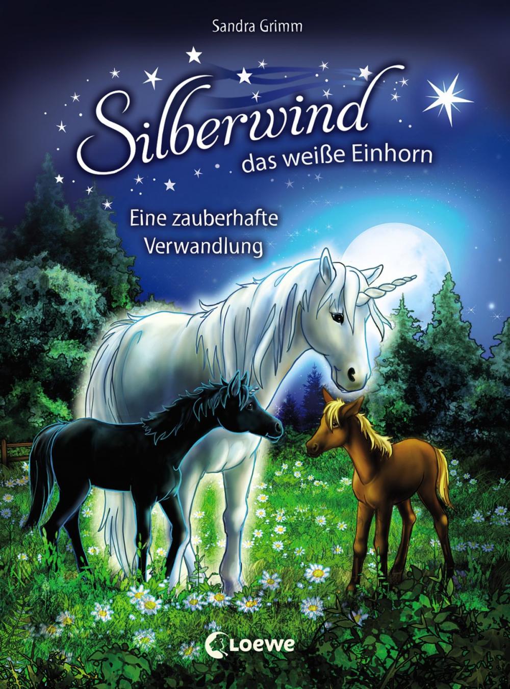 Big bigCover of Silberwind, das weiße Einhorn 9 - Eine zauberhafte Verwandlung