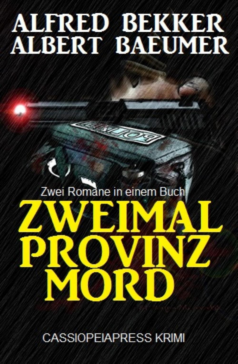 Big bigCover of Zweimal Provinzmord: Zwei Romane in einem Buch