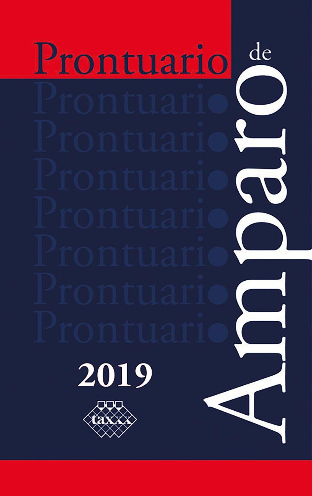 Big bigCover of Prontuario de Amparo 2019