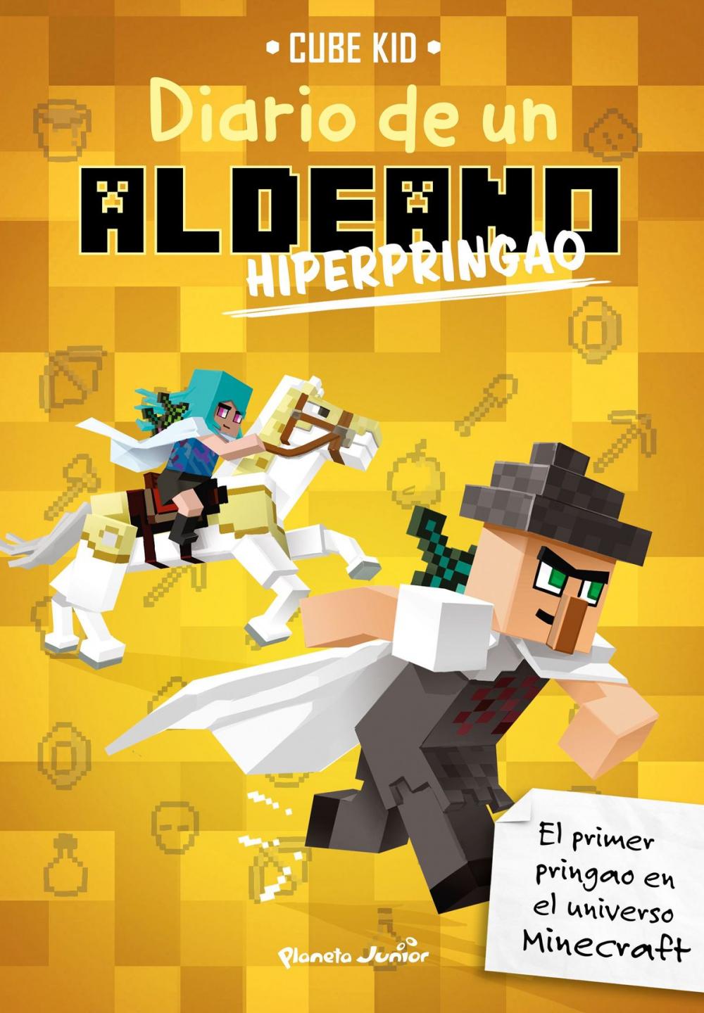 Big bigCover of Minecraft. Diario de un aldeano hiperpringao