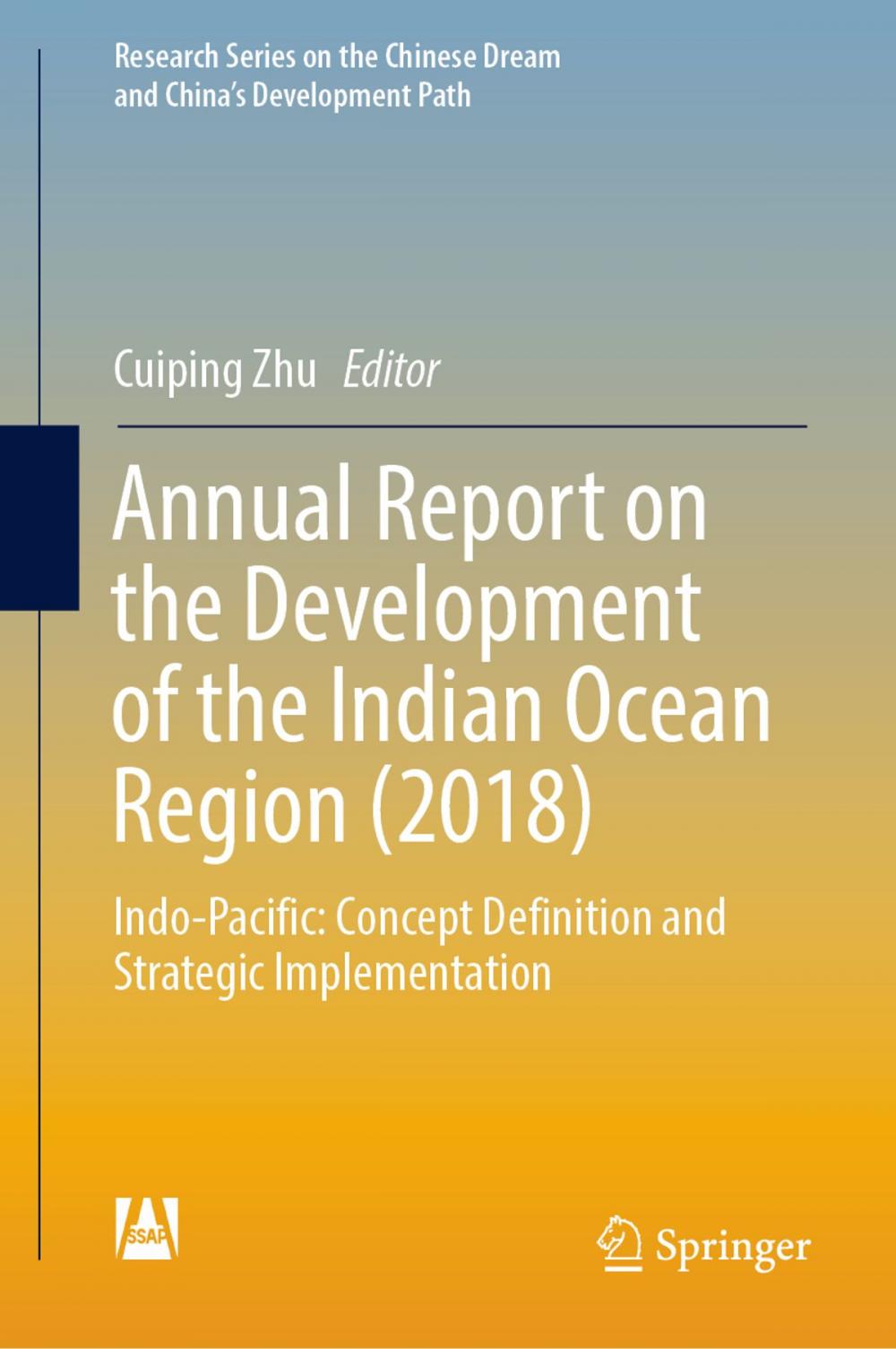 Big bigCover of Annual Report on the Development of the Indian Ocean Region (2018)