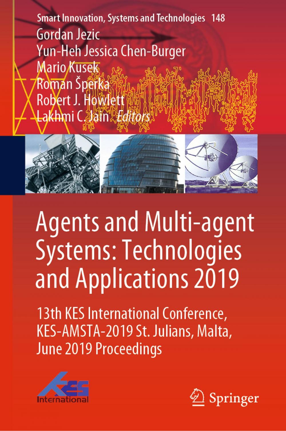 Big bigCover of Agents and Multi-agent Systems: Technologies and Applications 2019