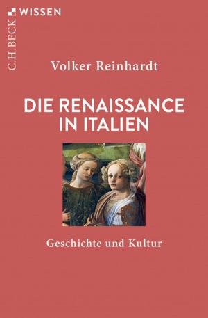 Cover of the book Die Renaissance in Italien by Matthias Beenken, Hans-Ludger Sandkühler