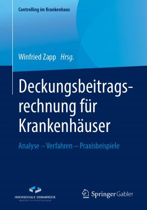 Cover of the book Deckungsbeitragsrechnung für Krankenhäuser by Boris Hubert
