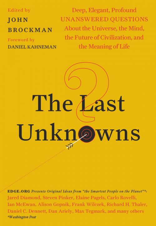 Cover of the book The Last Unknowns by John Brockman, William Morrow Paperbacks