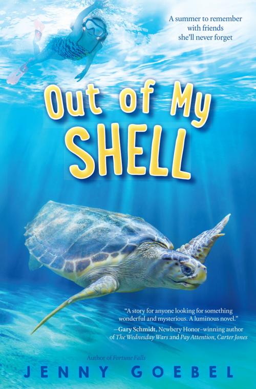 Cover of the book Out of My Shell by Jenny Goebel, Scholastic Inc.